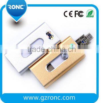 3 in 1 Multi-Function Usb Flash Drive Flash Disk for Android Phone 6s Computer photo-2