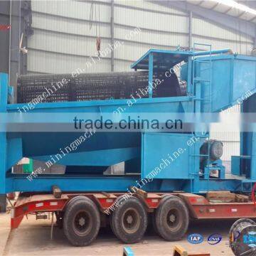 Large Capaility Alluvial Gold Washing Machine Gold Trommel Scrubber photo-4