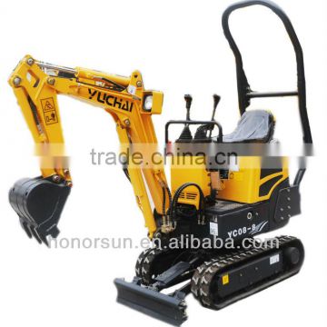 compect mini excavator 0.8 ton with CE