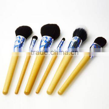 OEM Nylon Brush Material and Plastic Handle Material Oval Makeup Brush photo-6
