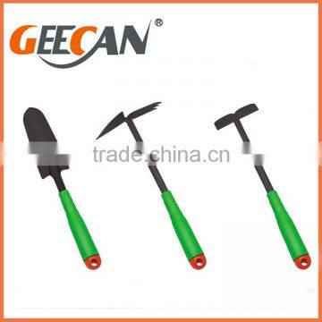 Hot Selling 6pcs A3 Steel 50# Carton Steel Garden Tool Set With Paiting in Black
