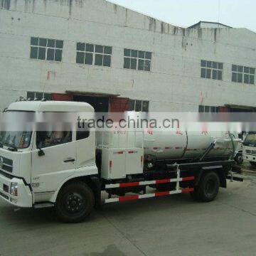 Dongfeng Sewer Suction wigh High Pressure Cleaning Truck