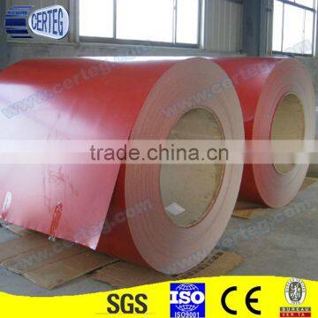 Red colorful coated PPGI/GI/PPGL/GL sheet coil