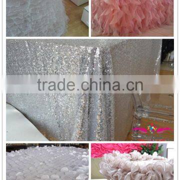 Ruffled Table Skirt/table Cloth photo-2