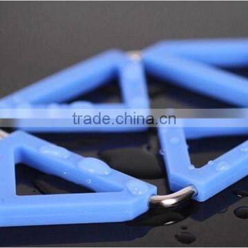 Silicone Stainless Steel Placemat Trivet Table Mat Heat Resistant for Bowl Plate Cup photo-3