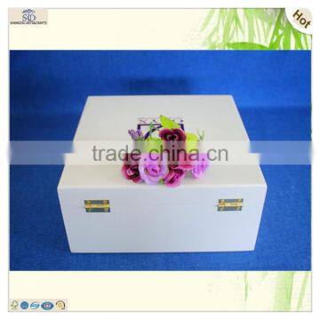 Decorating Lighted Plain Craft Wooden Pen Box photo-4