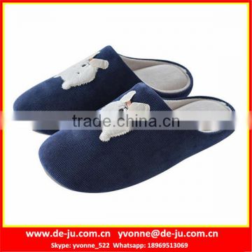 Cotton Polyester Dark Gents Slipper