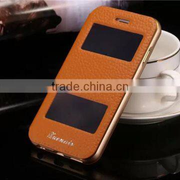 Anti-dust Classics Durable Flip PU Leather Mobile Phone Case For IPhone6 photo-3