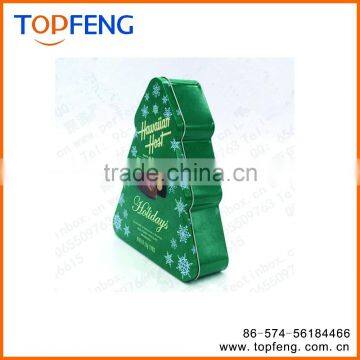 Christmas Tin Box/tin Gift Box/triangle Tin Box/square Tin Money Box/box Candy photo-2