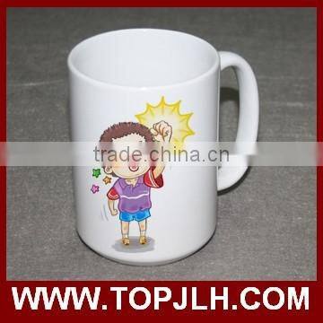 Fresh Custom Print Branding 15oz White Mug for Promotion photo-5