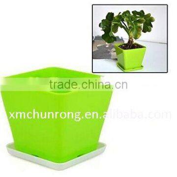 Cheap Plastic Flower Pot With Tray photo-2