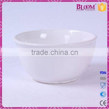 Wholesale White Glazed Cheap Ceramic Bowl photo-4