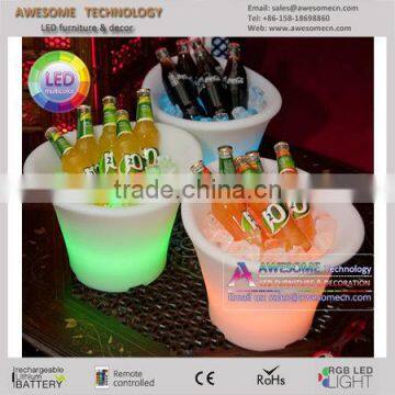 Battery Powered Bar Wine Bucket / Wine Led Bucket