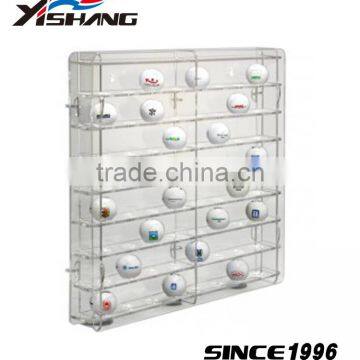 Customize Countertop Acrylic Case Golf Ball Display