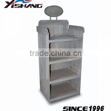 Old fashion design display rack wood display OEM ODM service