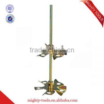 DOUBLE SPIRAL MINI MANUAL PAINT MIXER COLOR ZINC PLATED GYRO PAINT MIXER photo-2