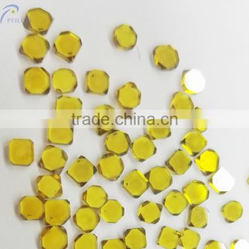 Yellow/white single-crystal diamond wire-drawing die