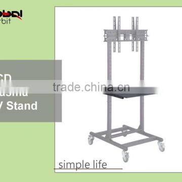 High Quality Plasma TV Bracket Screen Holder Rack Movable TV Cart photo-2