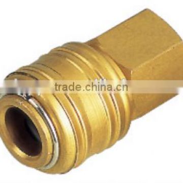 High quality ,brass material , BSP,1/4" 3/8" 1/2" female thread Geman type air quick coupler Europe type air quick coulping