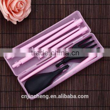Factory Wholesale Popular Style Stainless Steel Kitchen Cutlery Set Chopsticks Fork and Spoon Set photo-6