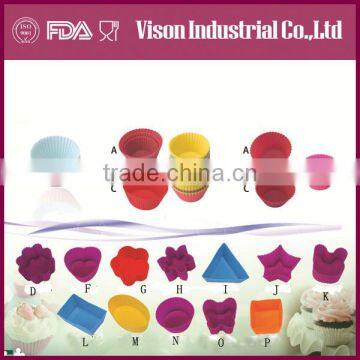 Oval Silicone Food Grade Baking Cups photo-5