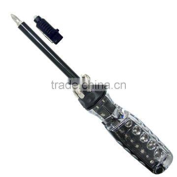 19-in-1 Screwdriver Set with LED Clip Light