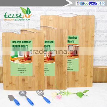 Mildew prevent deformation of high temperature carbonization chopping board/nanzhu bamboo cutting boards Cut fruit chopping boar