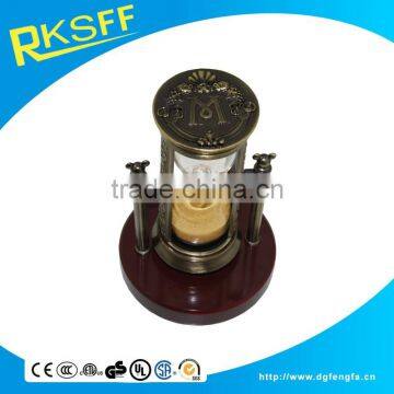 Metal Cylindrical Shaped Hourglass /Sandglass/Hourglass/3 Minites Sand Timer photo-5