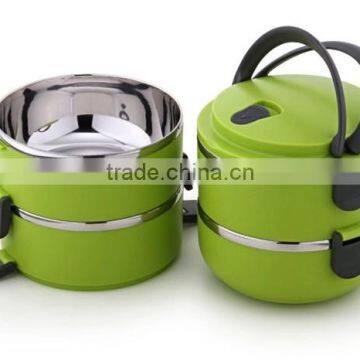Round Stainless Steel and PP Material Food Container With Competitive Price photo-4