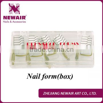 Newair Professional 500 pcs gel Reusable Nail Forms(box)