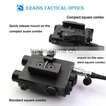 ES-FX103-LR Tactical Compact Square Combo of Red Laser Sight With Led Flashlight photo-6