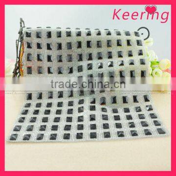 hot fix crystal square rhinestone mesh WRT-005