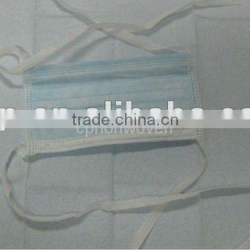 disposable medical nonwoven face mask with earloop