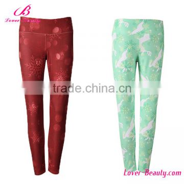 Wholesale 92%polyester 8% spandex leggings manufacturer