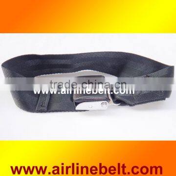 Type B airline airplane safety seat belt