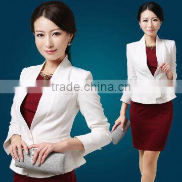 New design customized OL ladies working suit WMLSU20150025