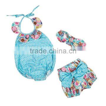 Organic Cotton Baby Clothes Short Infant Blank Clothing Customer Printing White Baby Romper Set photo-6