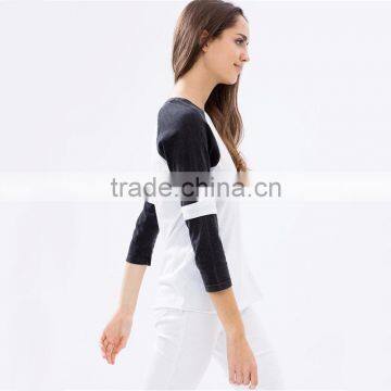 Personalized Sport t Shirts High Quality 100% Pima Cotton Blank T-shirt photo-3