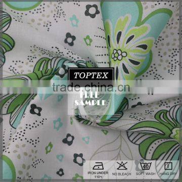 Custom Pattern Print Plain Weave 100% Cotton Printed Voile Fabric photo-4