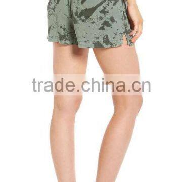 MGOO Factory Supplied Latest Design Women Shorts Custom Print Joggers Gym Wear Sporty Laid-back Pants photo-2