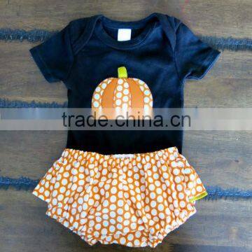 New Born Clothes Halloween Baby Gift Set Romper and Bloomer Wholesale photo-5