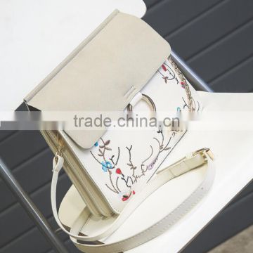 Zm50366b Wholesale Fashion Embroidery Women Bags Trendy Chain Lady Single Shoulder Bag photo-3