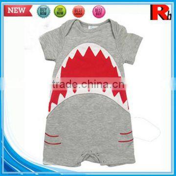 China Import Printing Short Sleeve Cotton Wholesale Cheap Prices on 2015 Cute Animal Clothes Baby photo-3