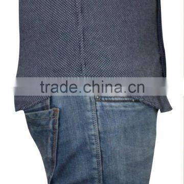 Blue Solid Casual Shirt photo-3