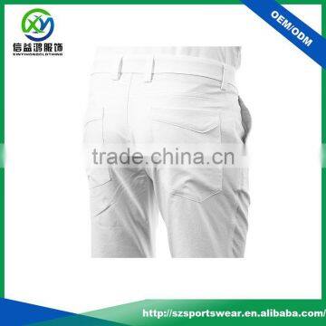 Hot Selling White Color Breathable Lightweight Man Trousers Dry Fit Outdoor Sports Long Pant/golf Pants photo-2