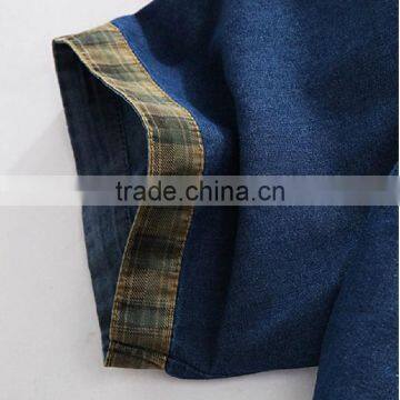Denim Fabric Garment Man Shirt Casual Shirt photo-4