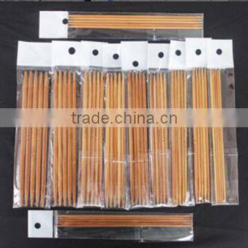 Bamboo Knitting Needle Natural and Carbonized Color photo-3