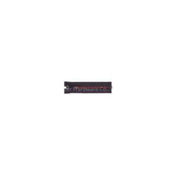 Semi-auto Lock Black Diamond Zippers For Garment , Tent C/E #9