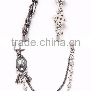 men waist chain new design waist chain silver waist chain