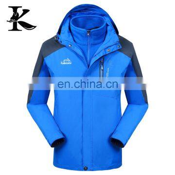 Custom high quality winter waterproof breathable jacket